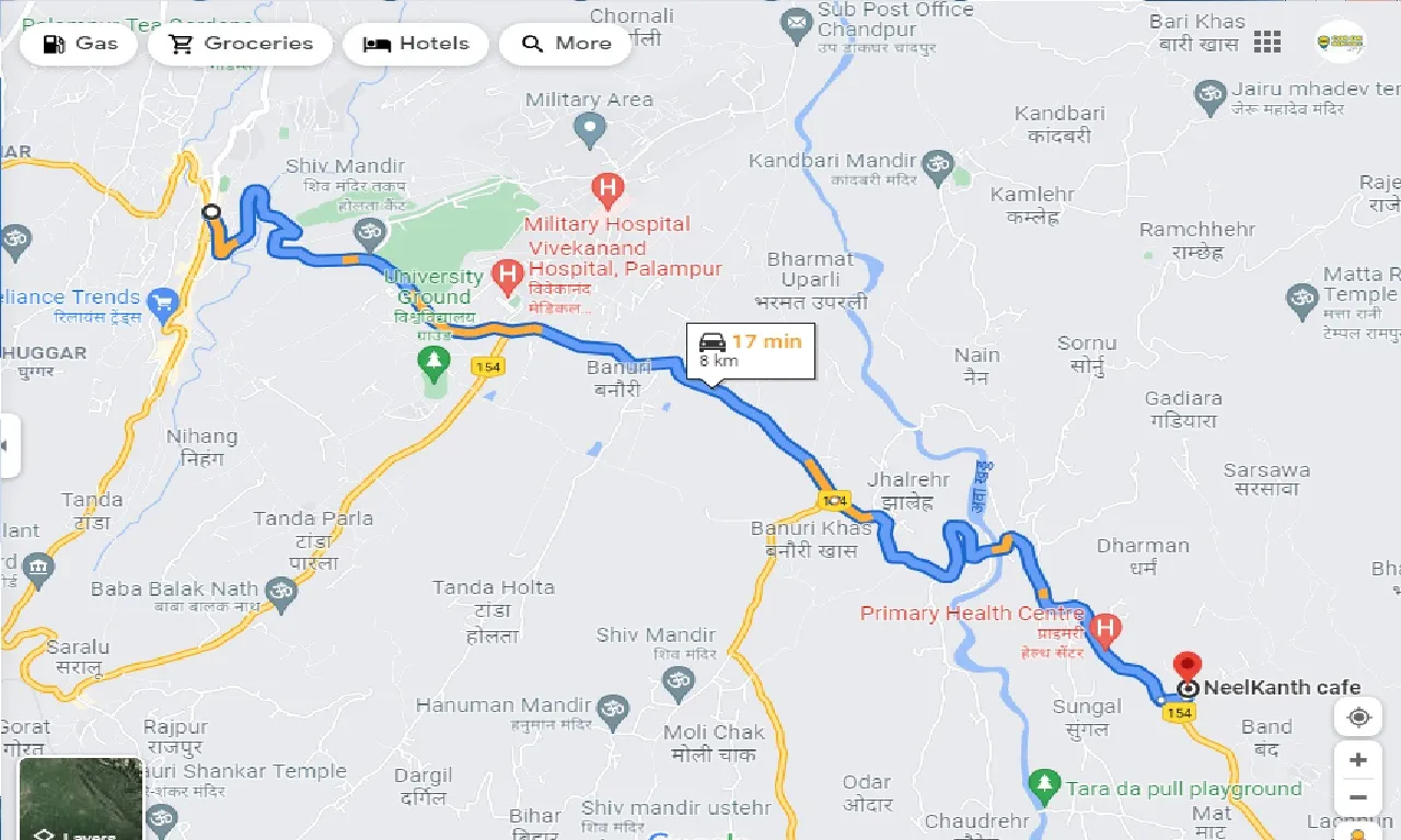 palampur-to-neelkanth-one-way