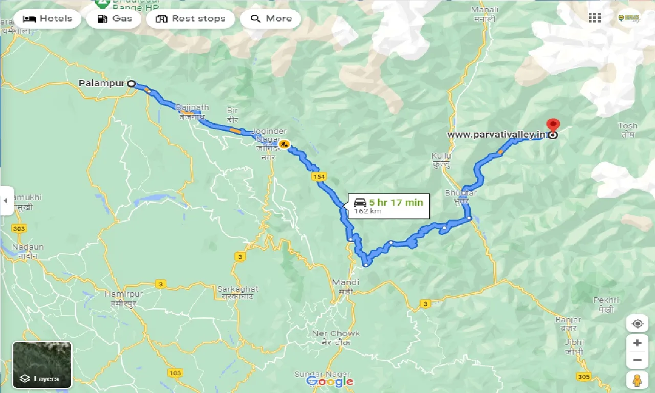 palampur-to-parvati-valley-taxi