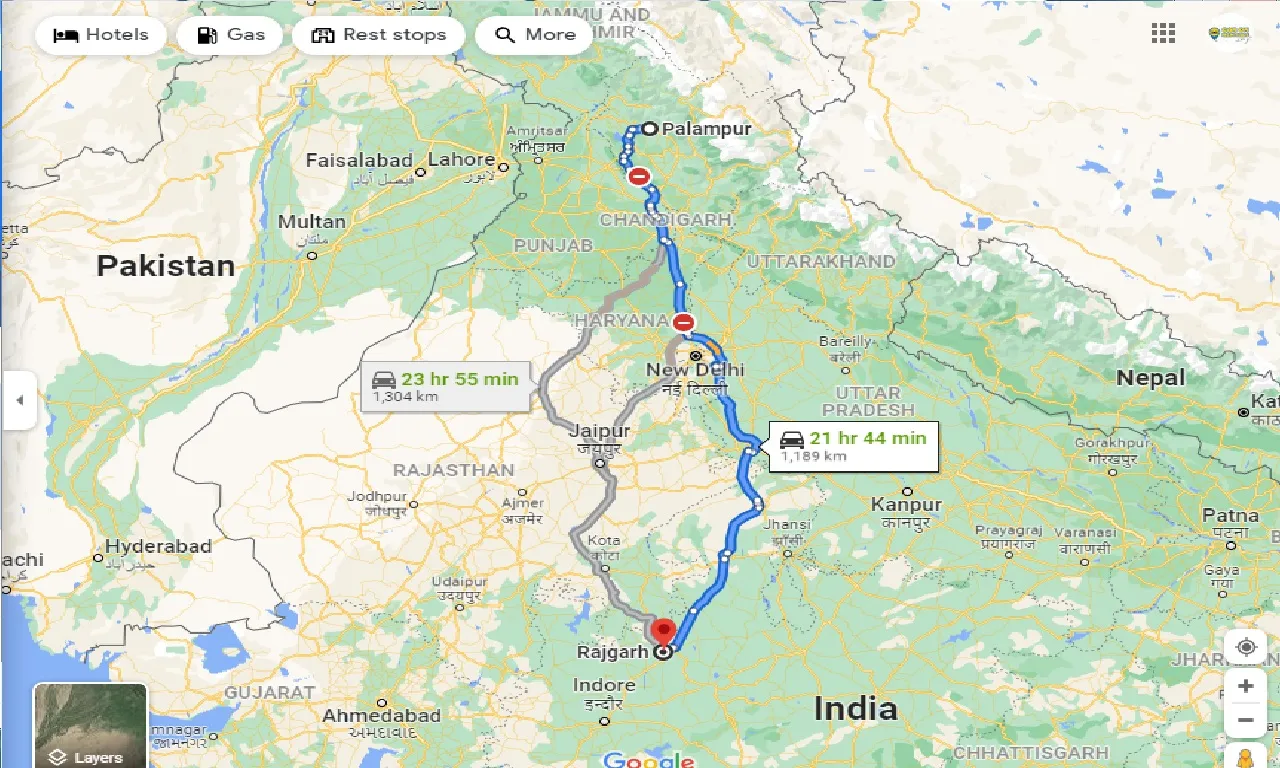 palampur-to-rajgarh-one-way