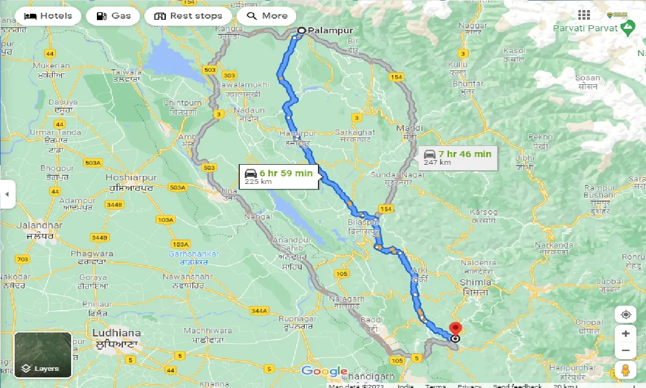 palampur-to-solan-taxi