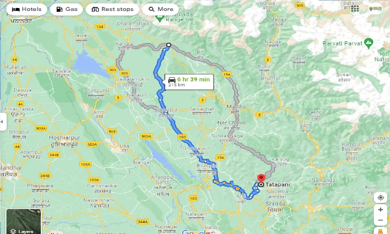 palampur-to-tattapani-one-way