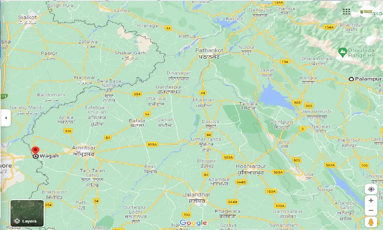palampur-to-wagah-border-one-way