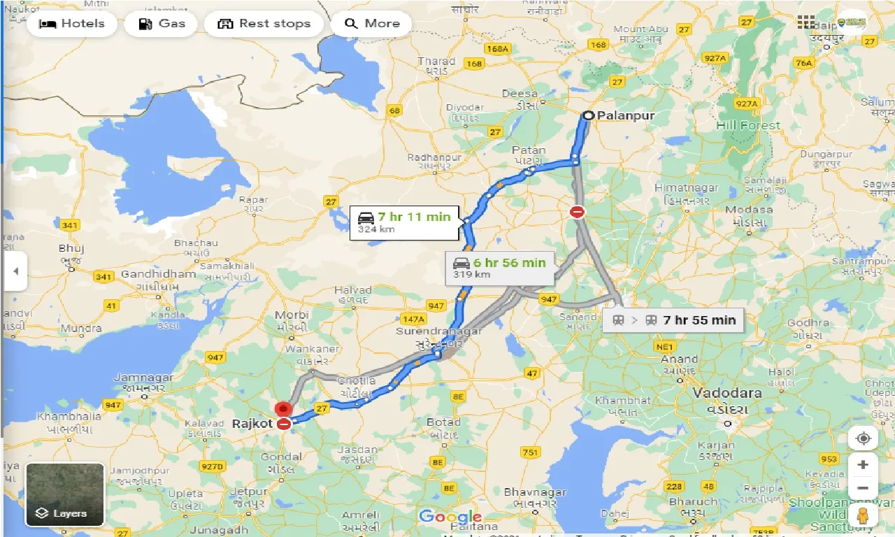 palanpur-to-rajkot-one-way