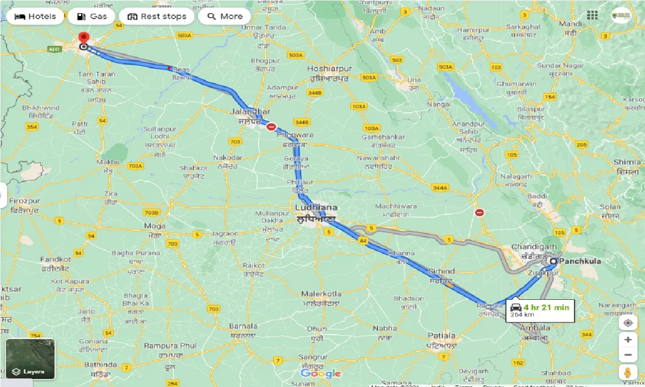 panchkula-to-amritsar-round-trip