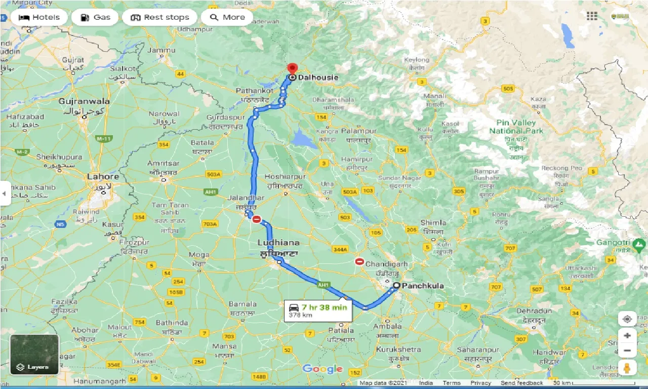 panchkula-to-dalhousie-one-way