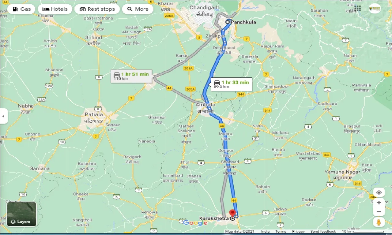 panchkula-to-kurukshetra-round-trip