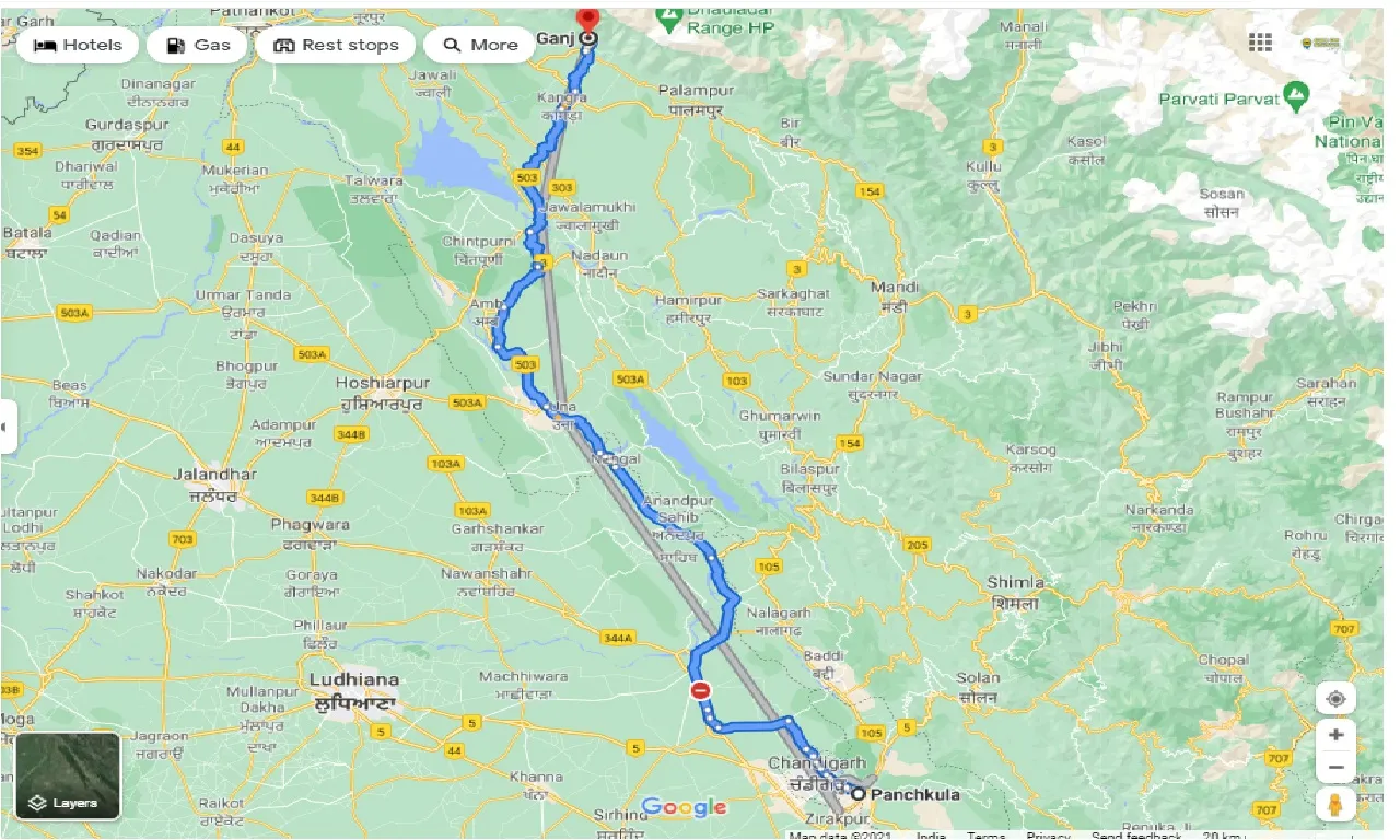 panchkula-to-mcleodganj-round-trip