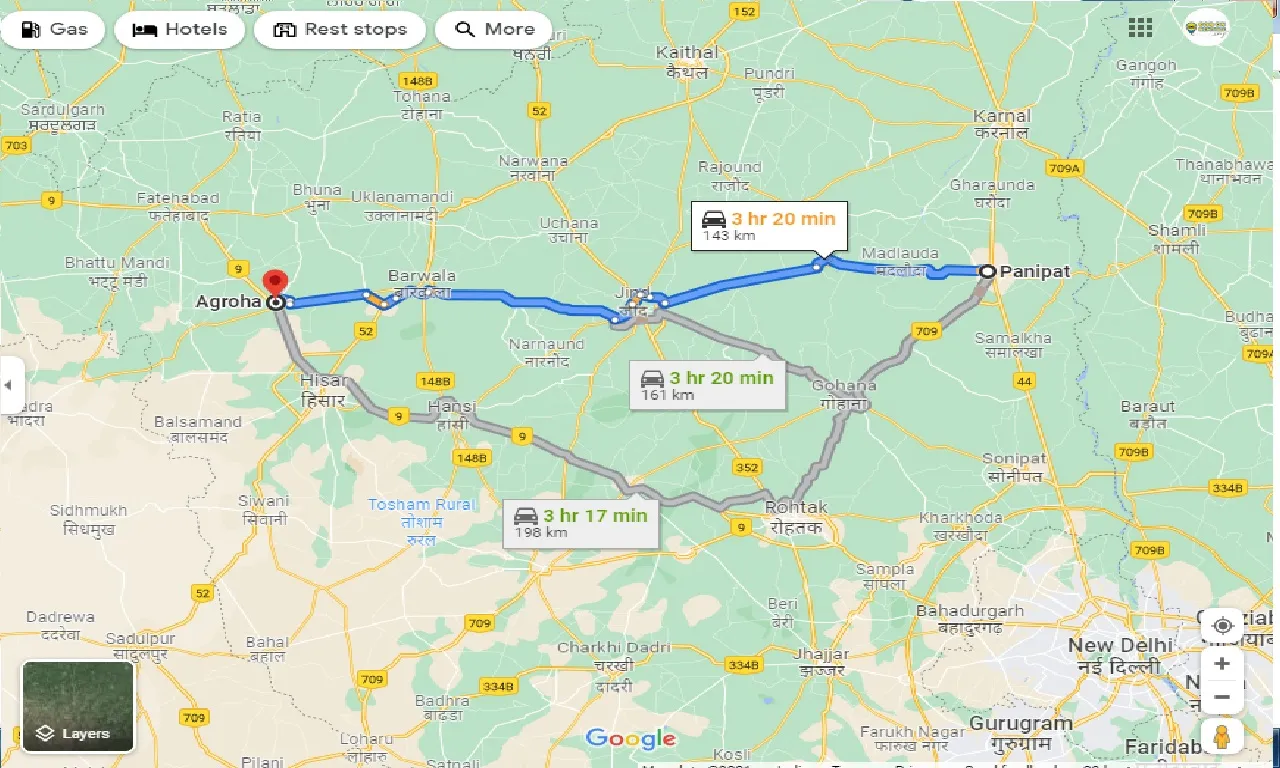 panipat-to-agroha-taxi