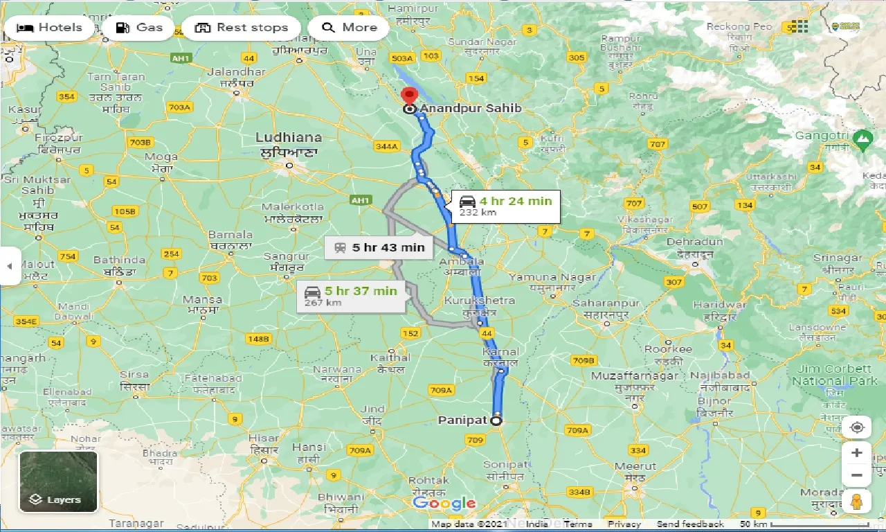 panipat-to-anandpur-sahib-taxi