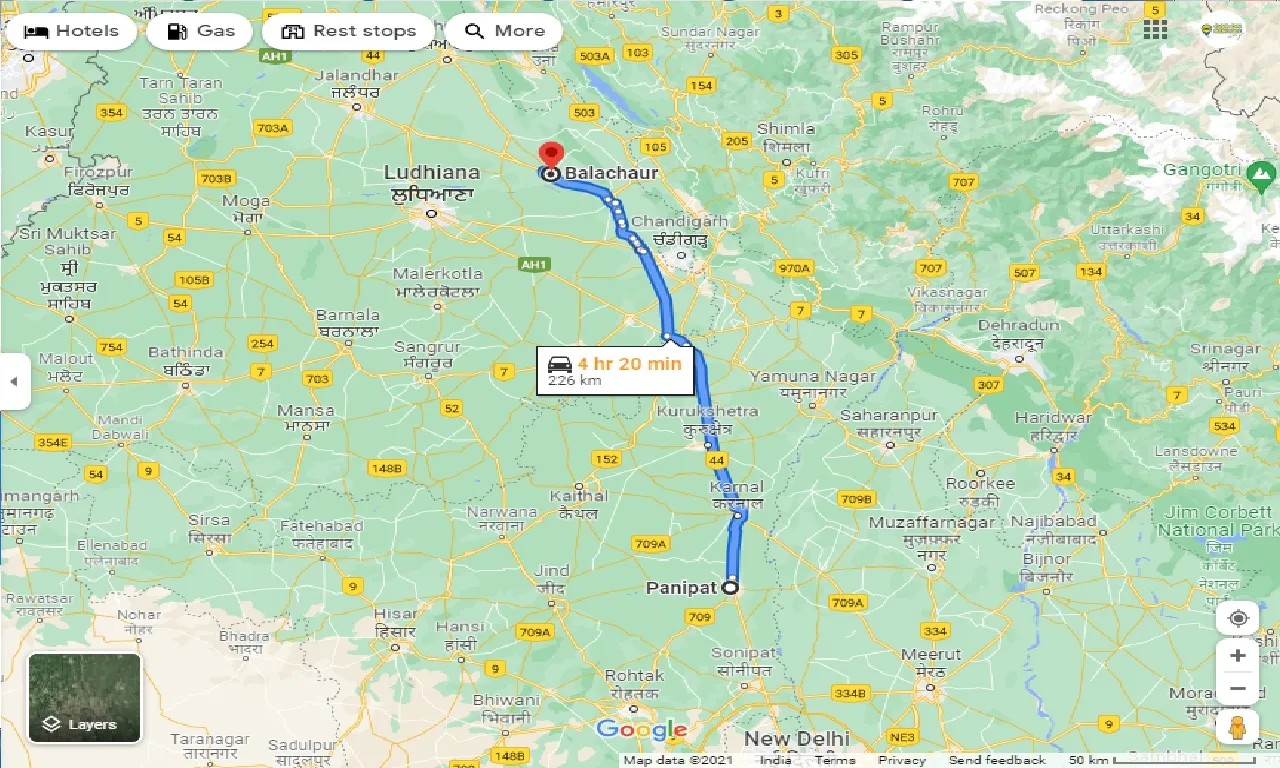panipat-to-balachaur-one-way