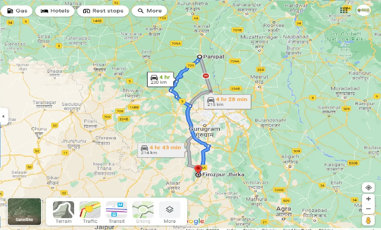 panipat-to-firozpur-jhirka-taxi