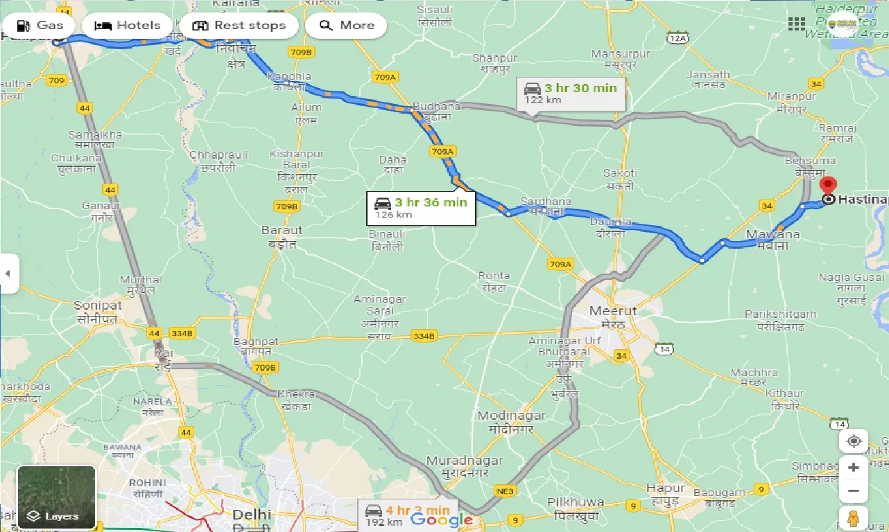 panipat-to-hastinapur-taxi