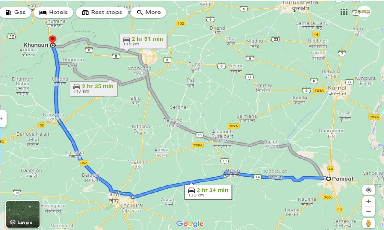 panipat-to-khanauri-one-way