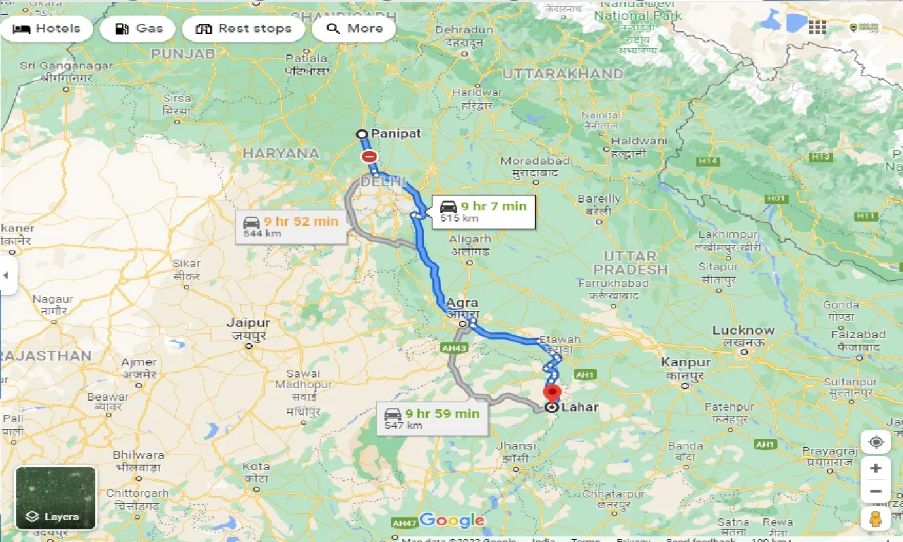 panipat-to-lahar-one-way