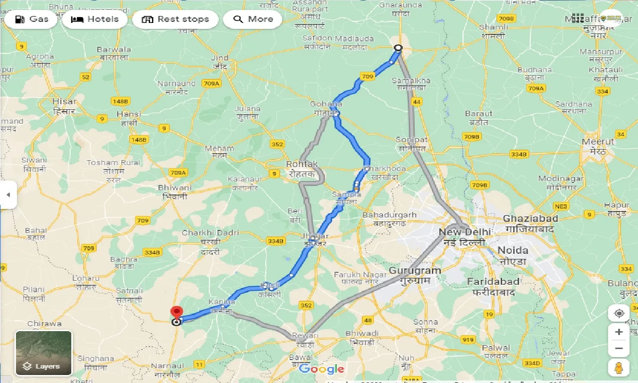 panipat-to-mahendragarh-one-way