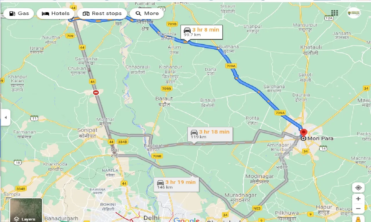 panipat-to-mori-one-way