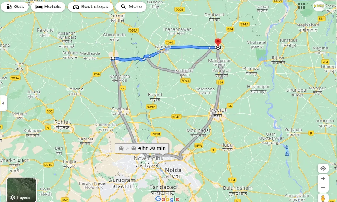 panipat-to-muzaffarnagar-taxi