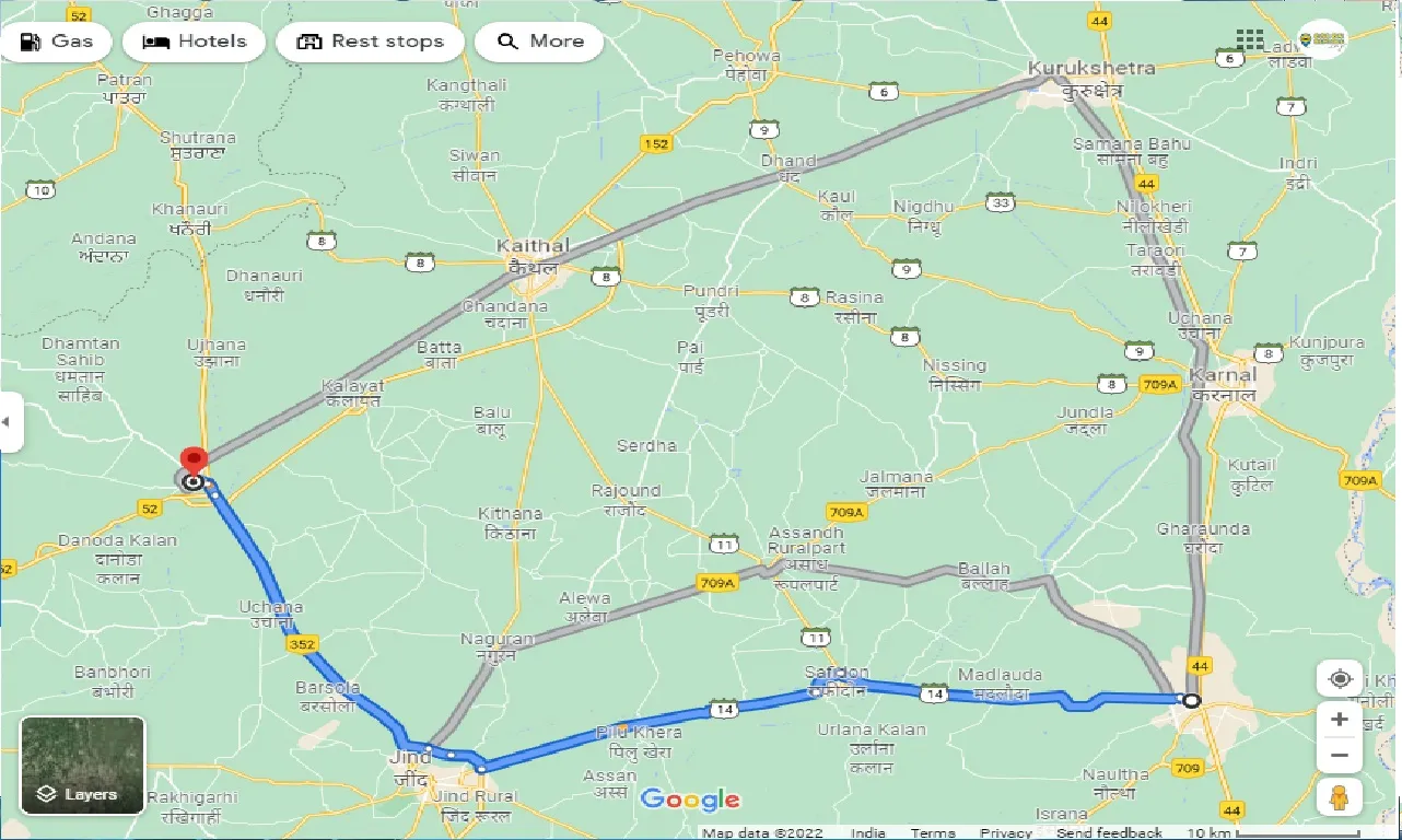 panipat-to-narwana-one-way