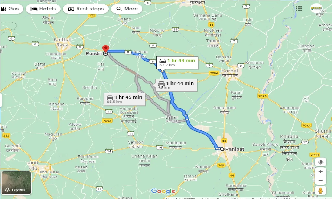 panipat-to-pundri-taxi