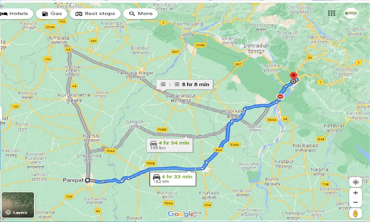 panipat-to-rishikesh-taxi