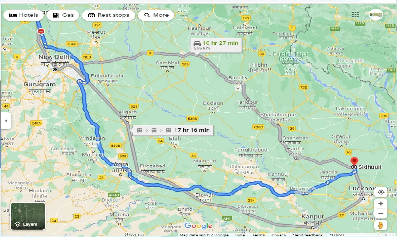 panipat-to-sidhauli-one-way