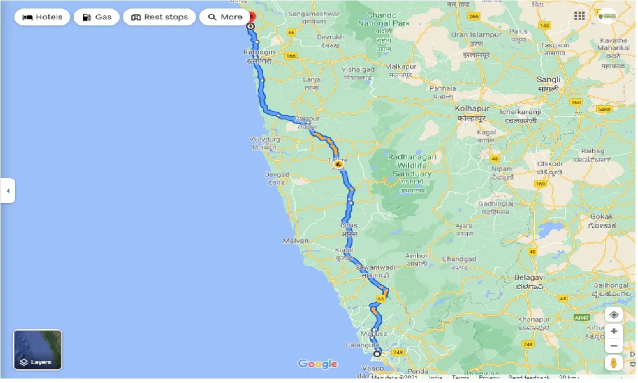 panjim-to-ganpatipule-round-trip