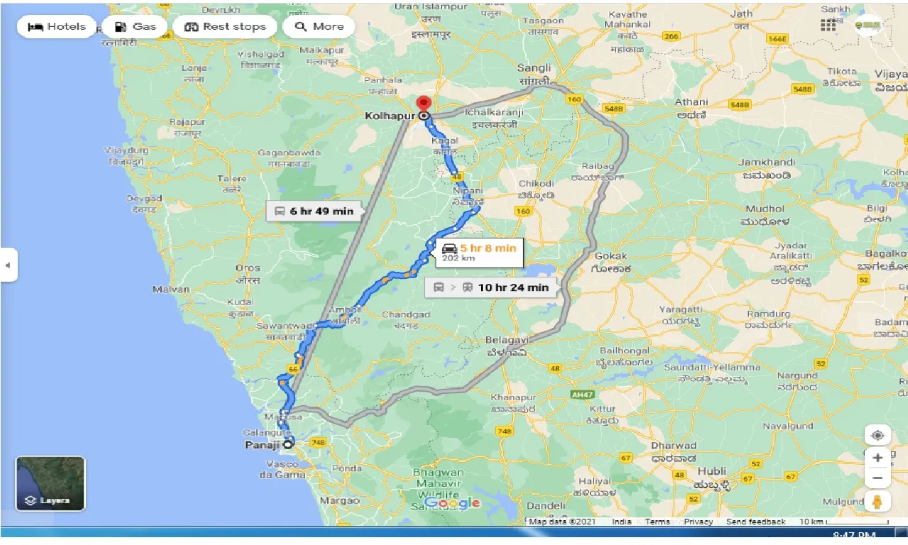 panjim-to-kolhapur-round-trip