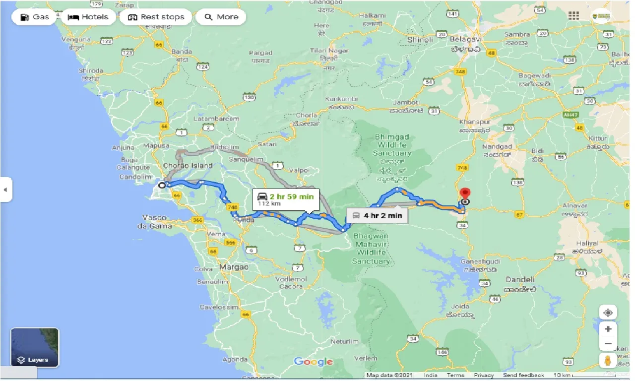 panjim-to-londa-junction-one-way