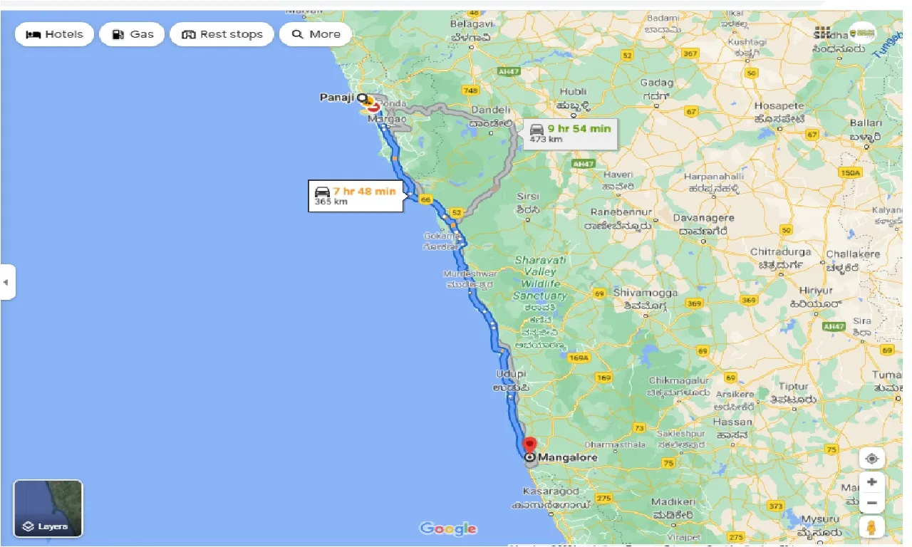 panjim-to-mangalore-round-trip