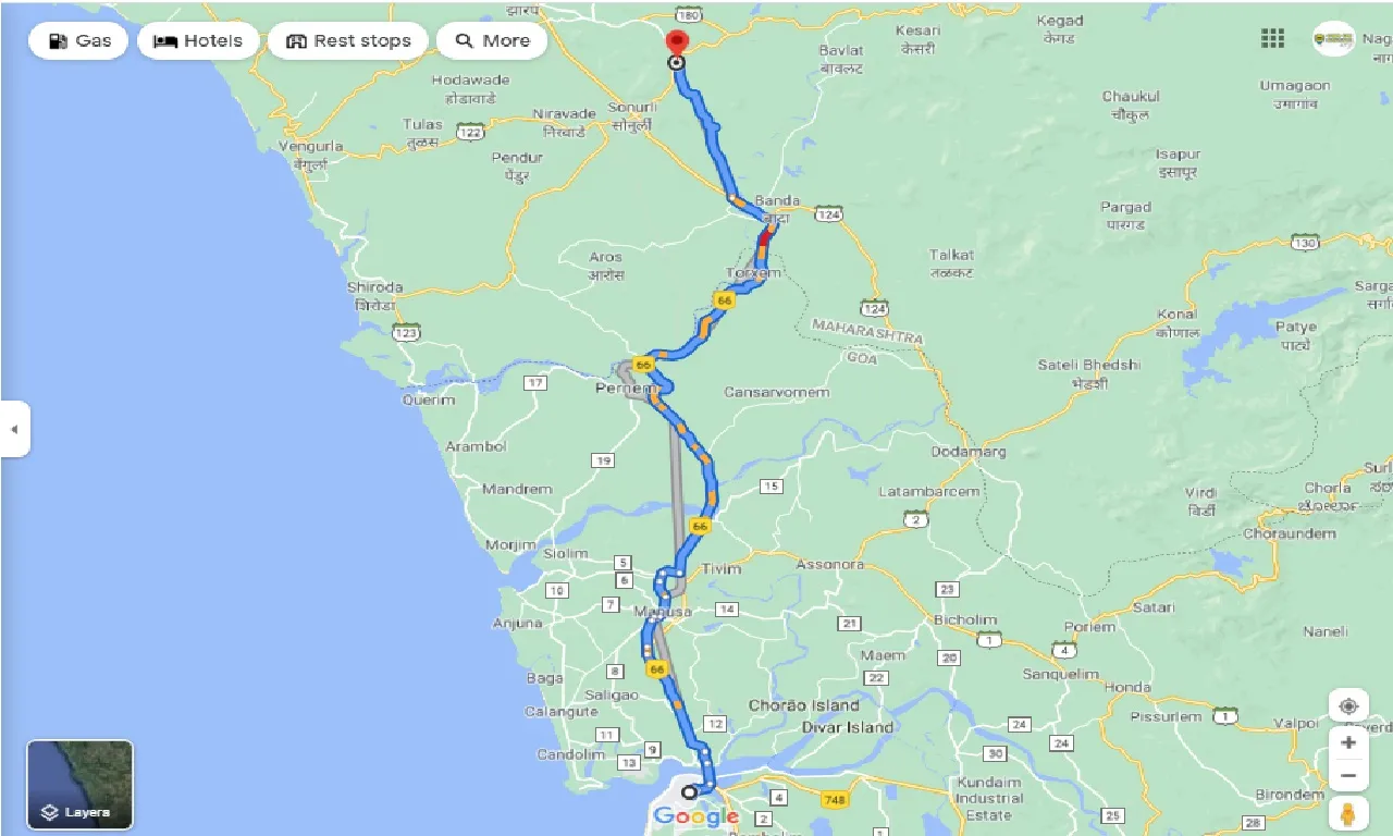 Panjim To Sawantwadi One Way panjim-to-sawantwadi-one-way