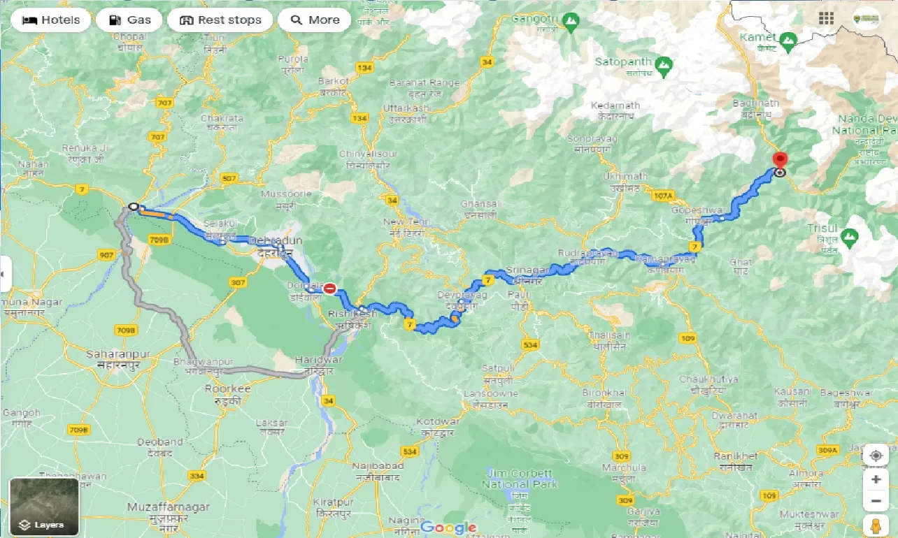 paonta-sahib-to-joshimath-taxi