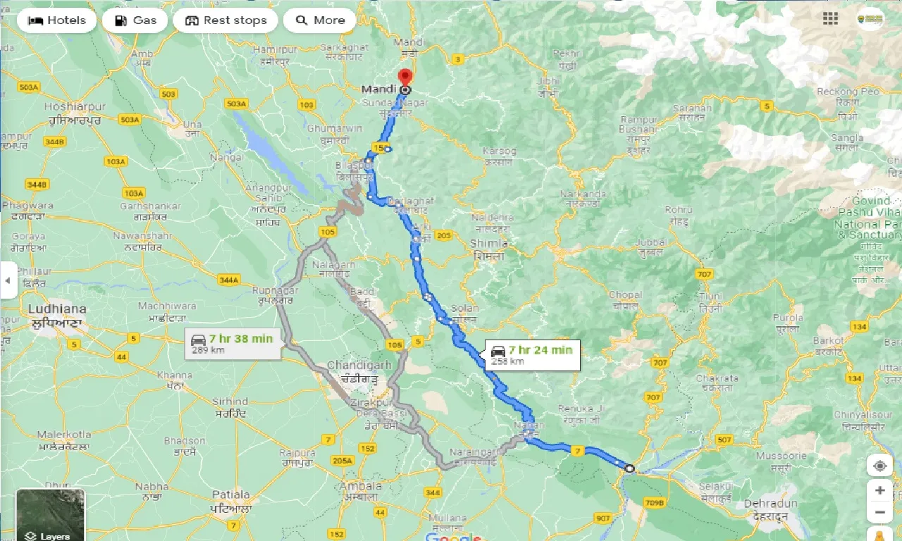paonta-sahib-to-mandi-one-way