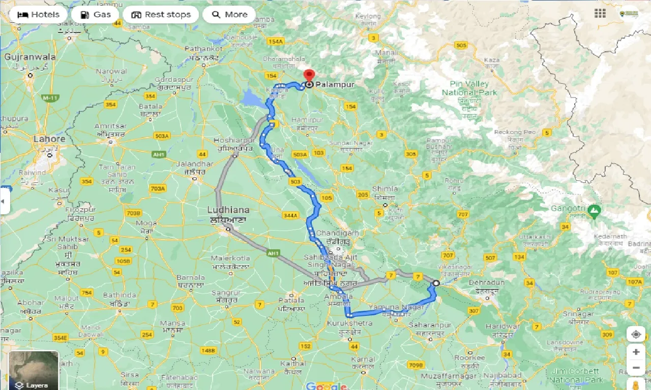 paonta-sahib-to-palampur-taxi