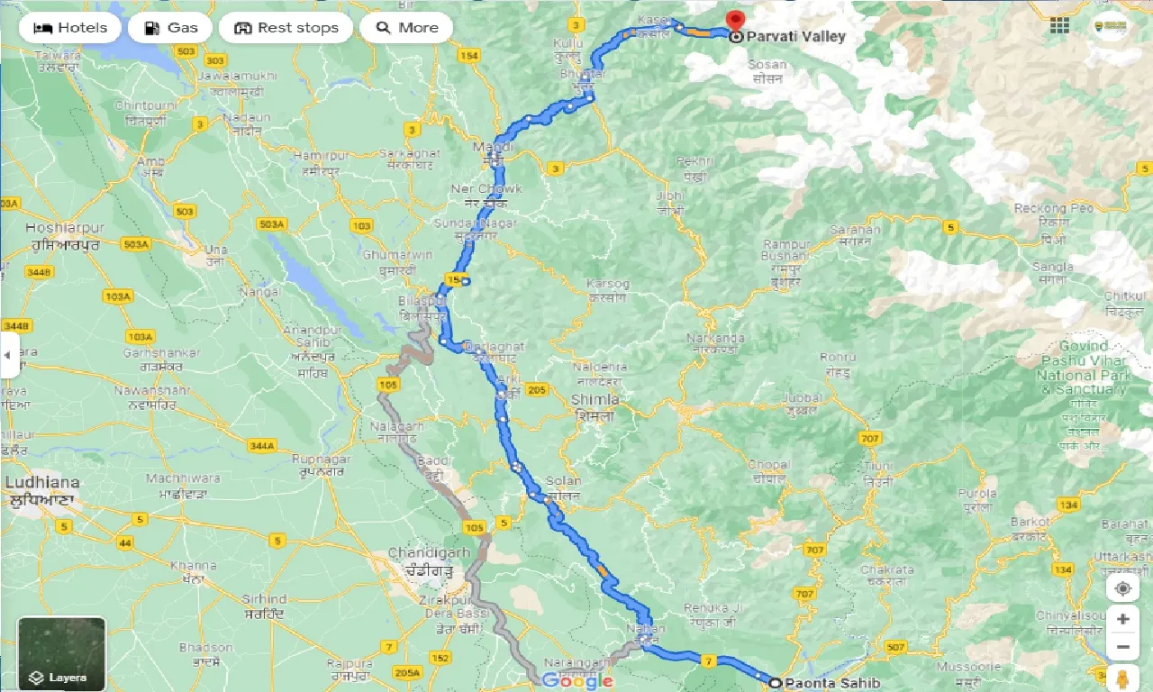 paonta-sahib-to-parvati-valley-one-way