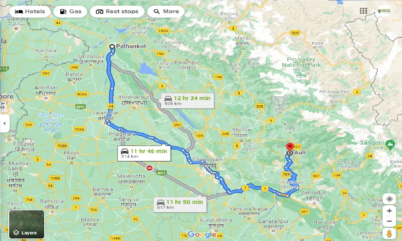 pathankot-to-auli-one-way