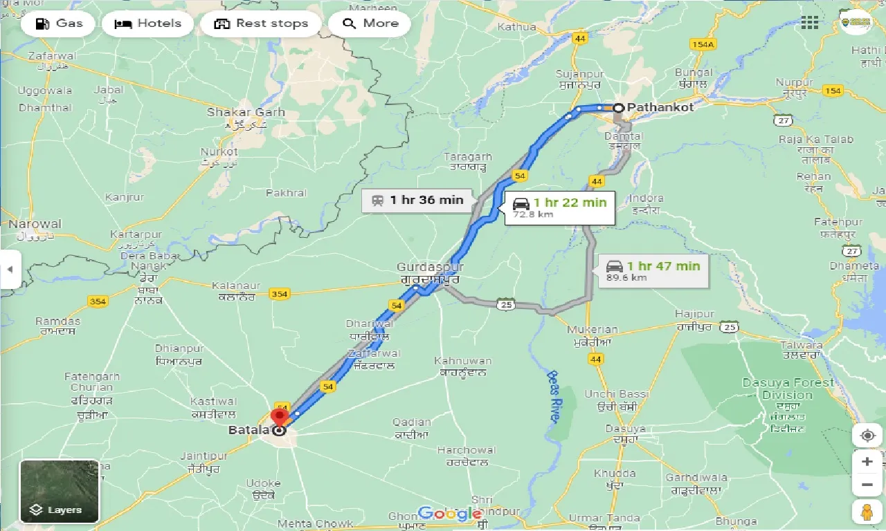 pathankot-to-batala-taxi