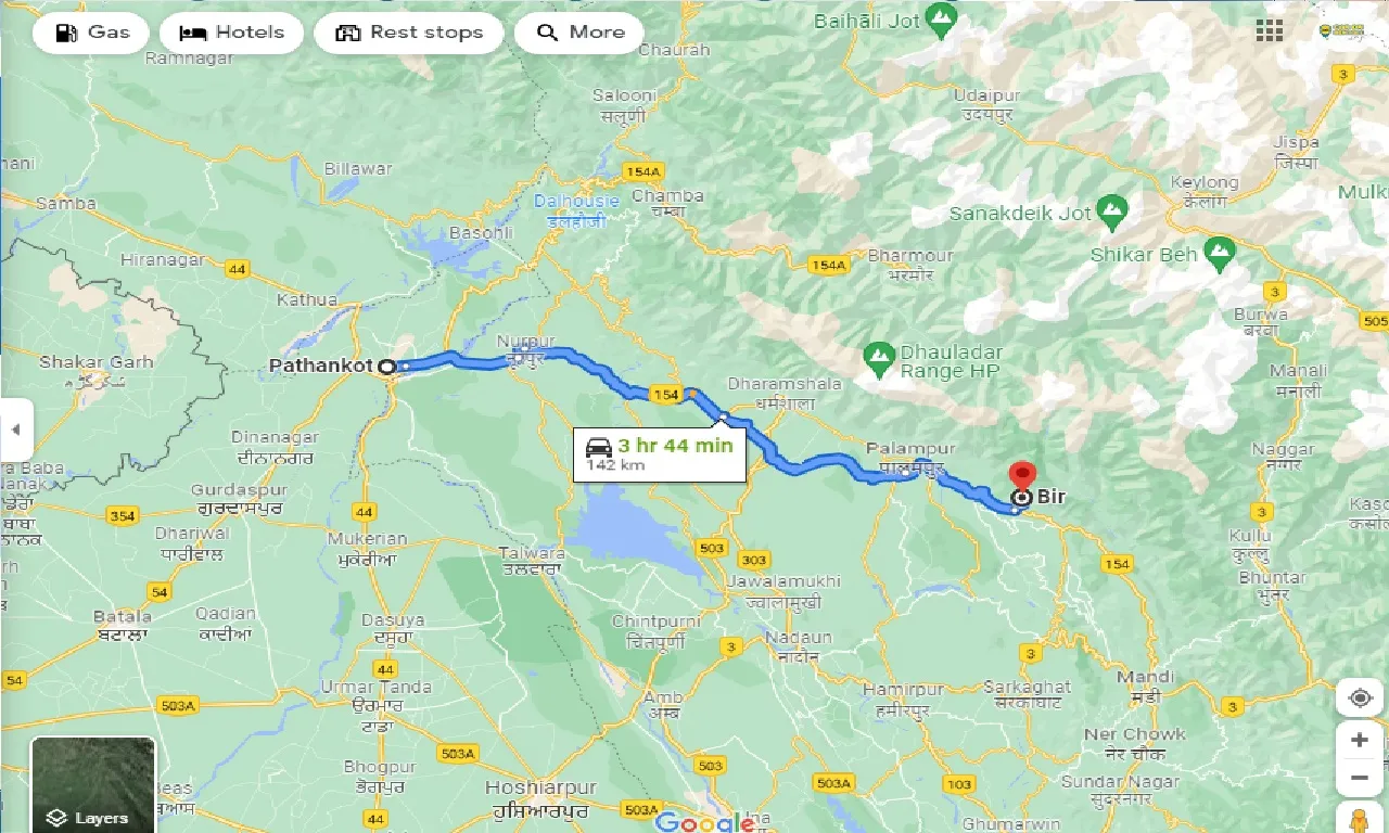 pathankot-to-bir-one-way