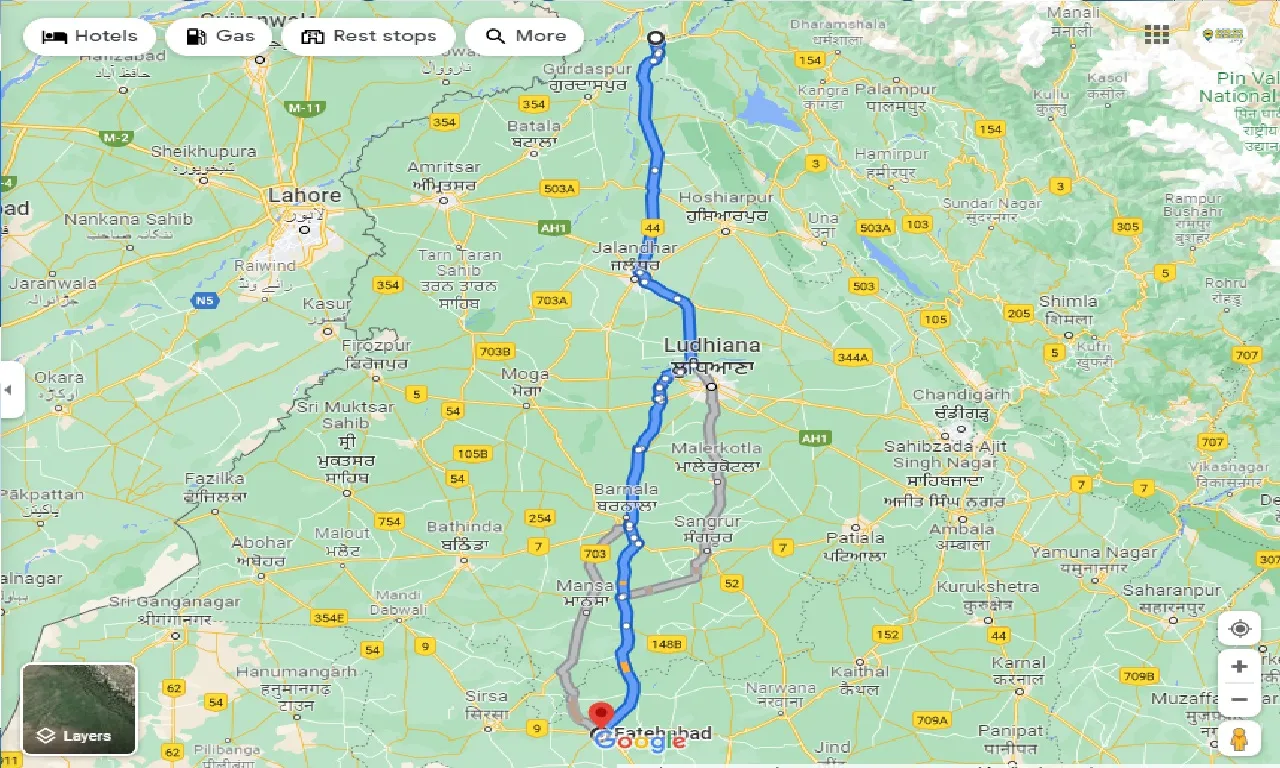 pathankot-to-fatehabad-taxi