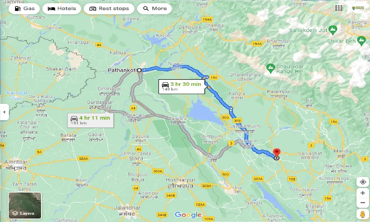 pathankot-to-hamirpur-taxi