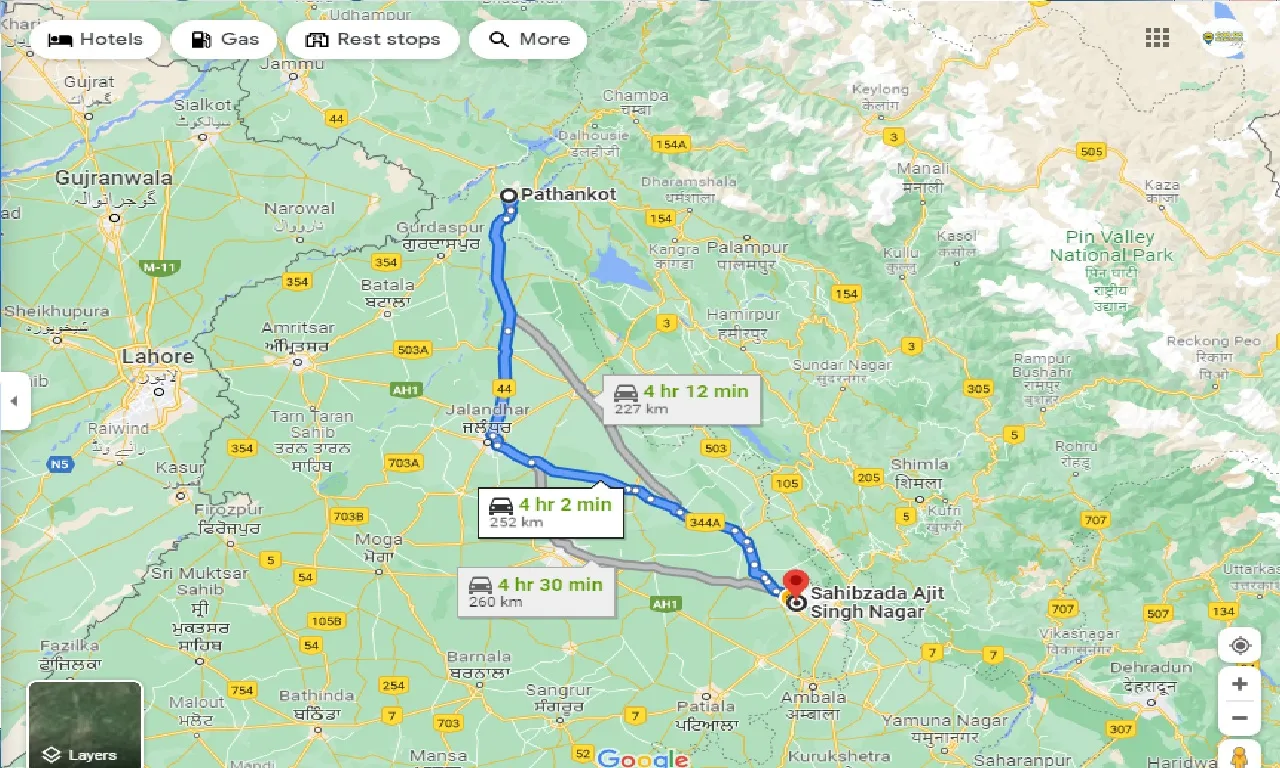 pathankot-to-mohali-one-way