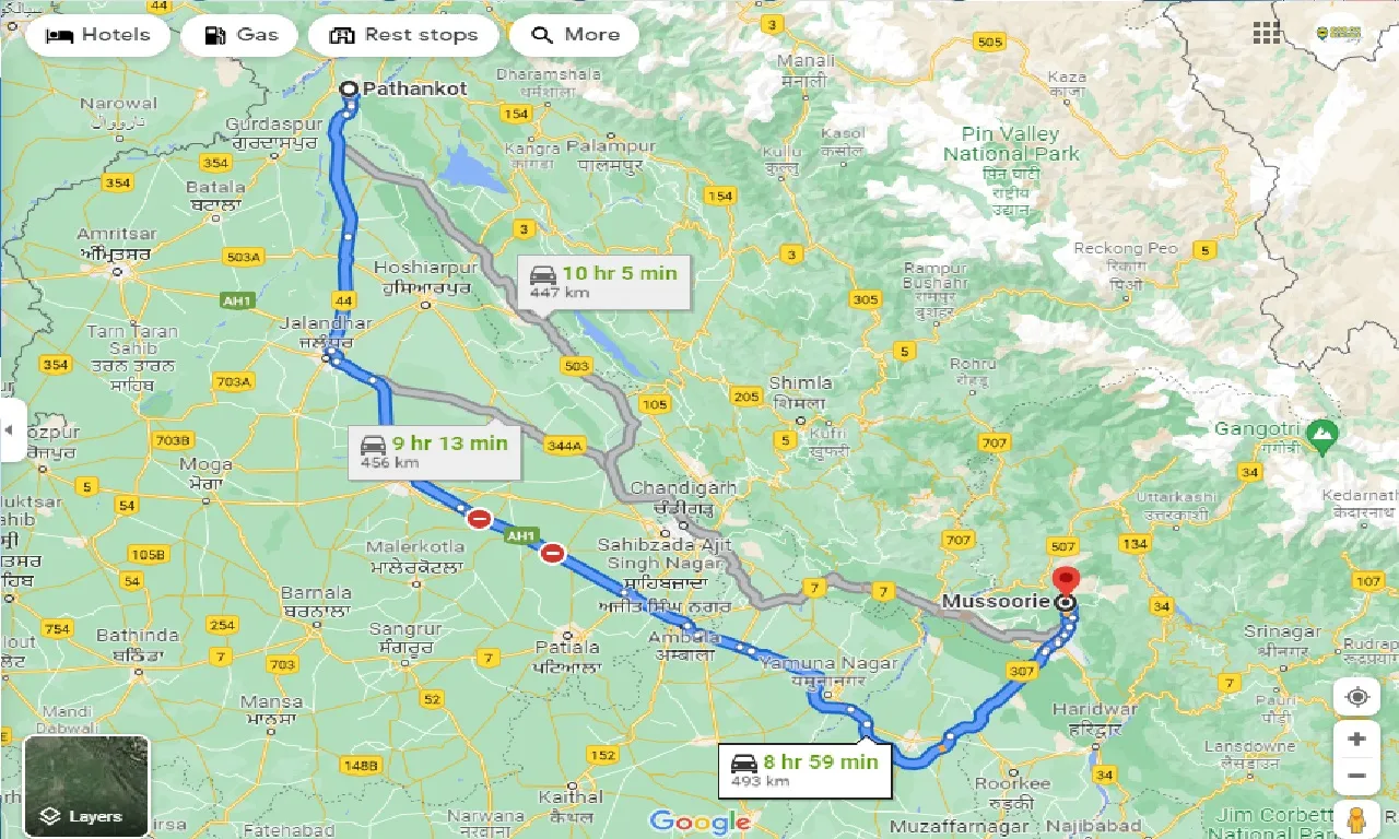pathankot-to-mussoorie-taxi