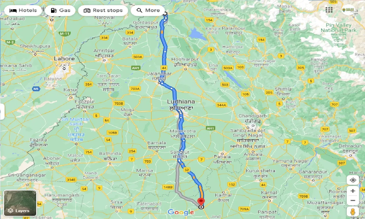 pathankot-to-narwana-taxi