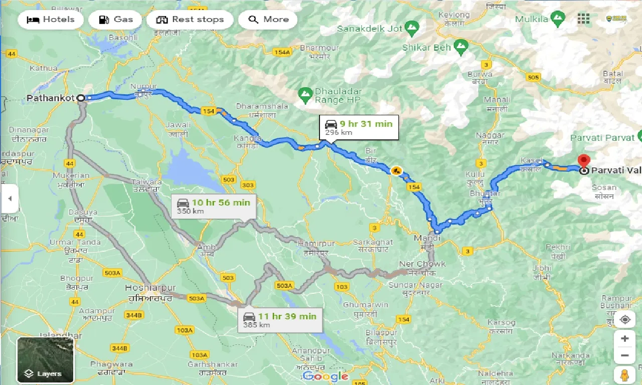 pathankot-to-parvati-valley-one-way