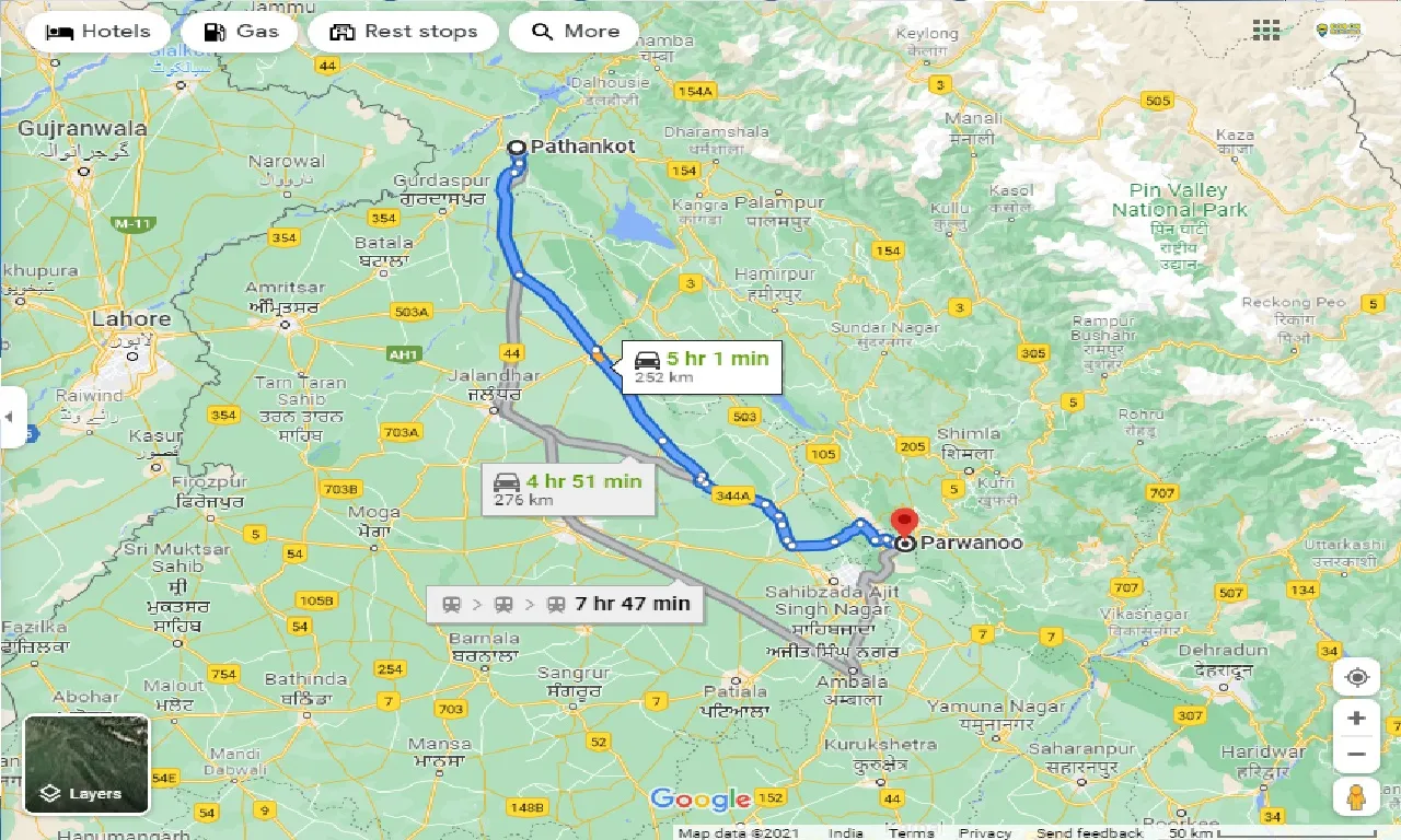 pathankot-to-parwanoo-one-way