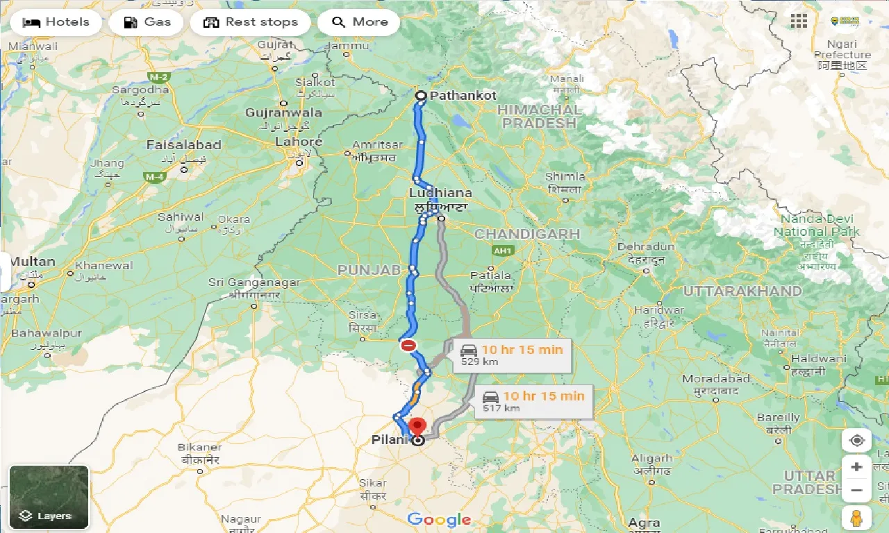 pathankot-to-pilani-one-way