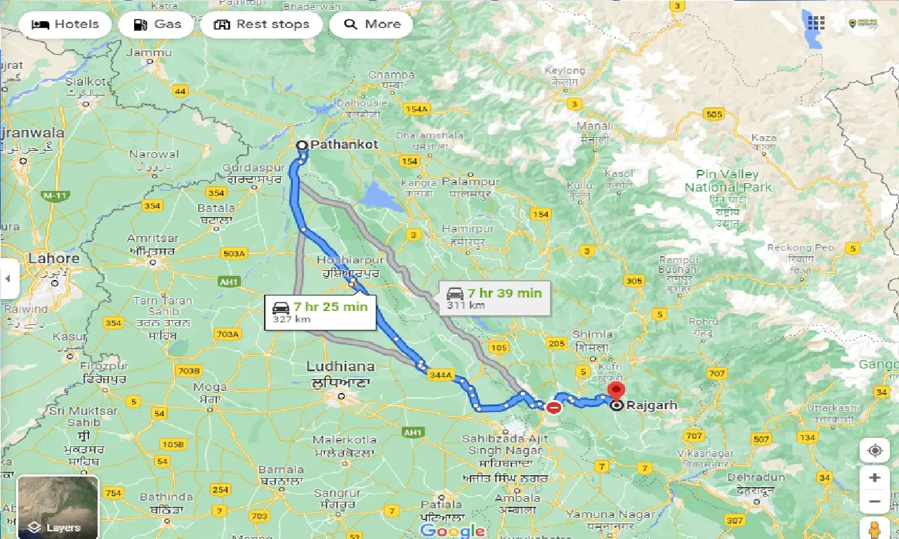 pathankot-to-rajgarh-hp-one-way