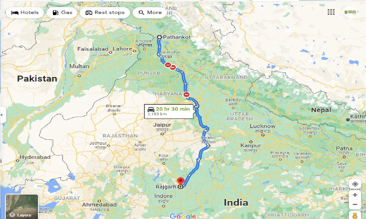 pathankot-to-rajgarh-taxi