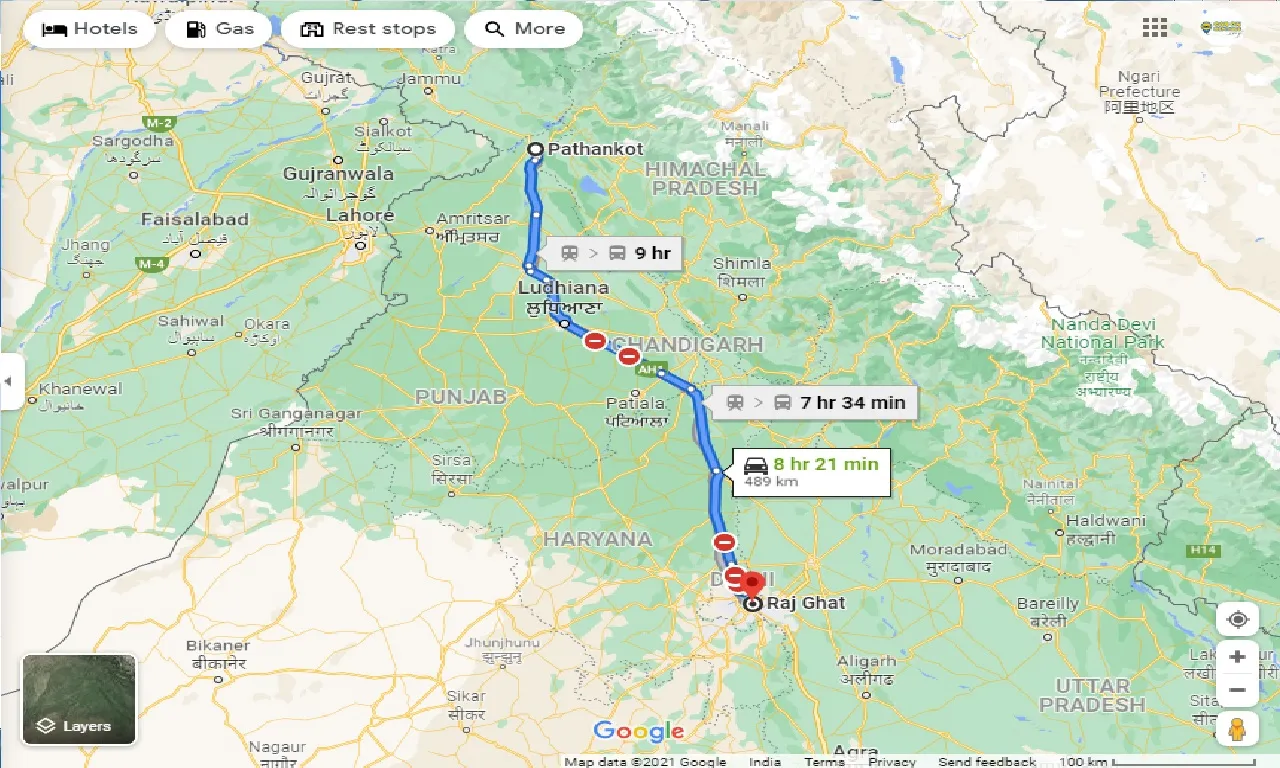 pathankot-to-rajghat-taxi