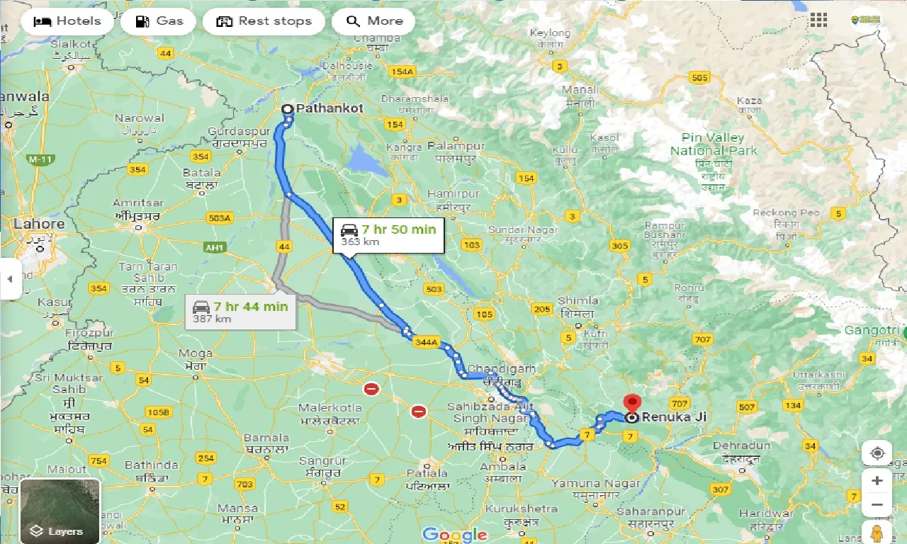 pathankot-to-renuka-ji-taxi