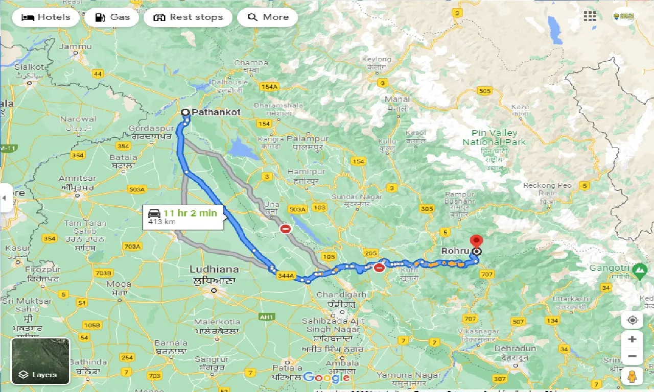 pathankot-to-rohru-taxi